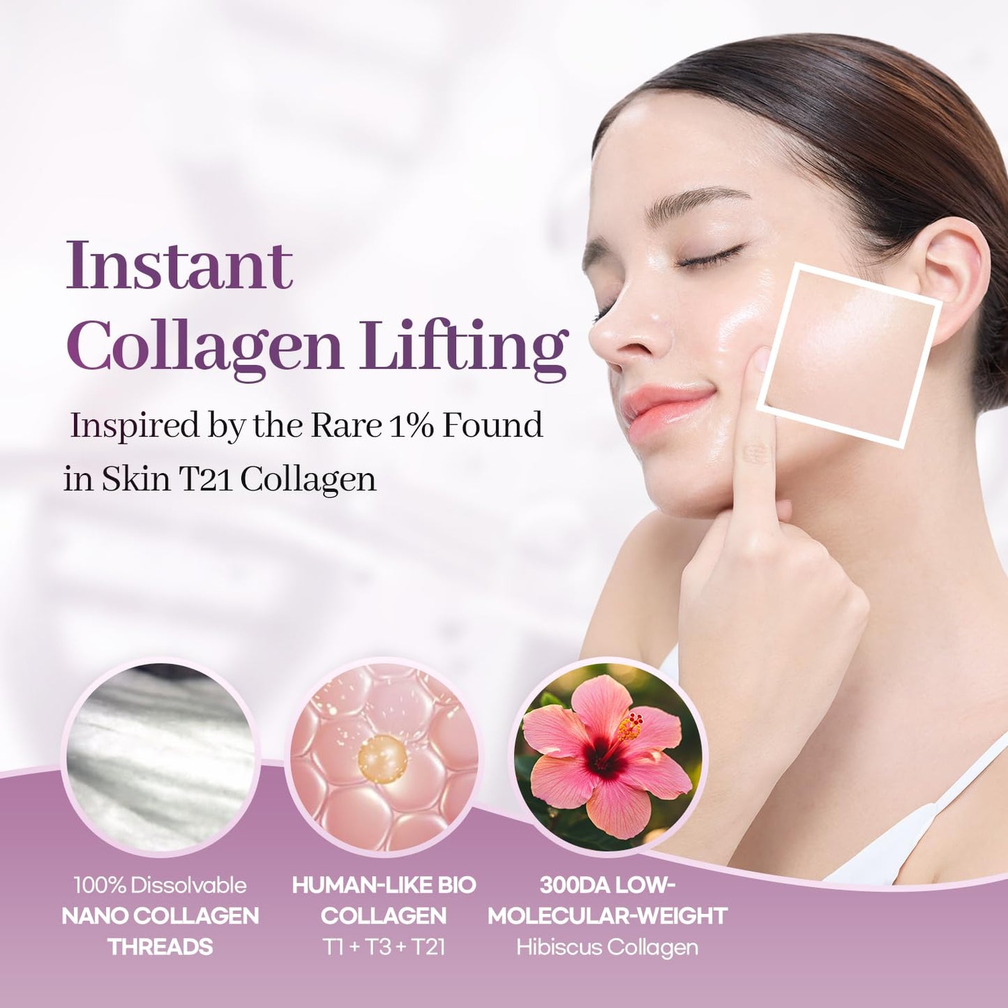 AROCELL Super Collagen Wrapping Facial Mask – Peel Off Face Mask Pack for Firmness and Elasticity Hydrating Exfoliating Skin Care