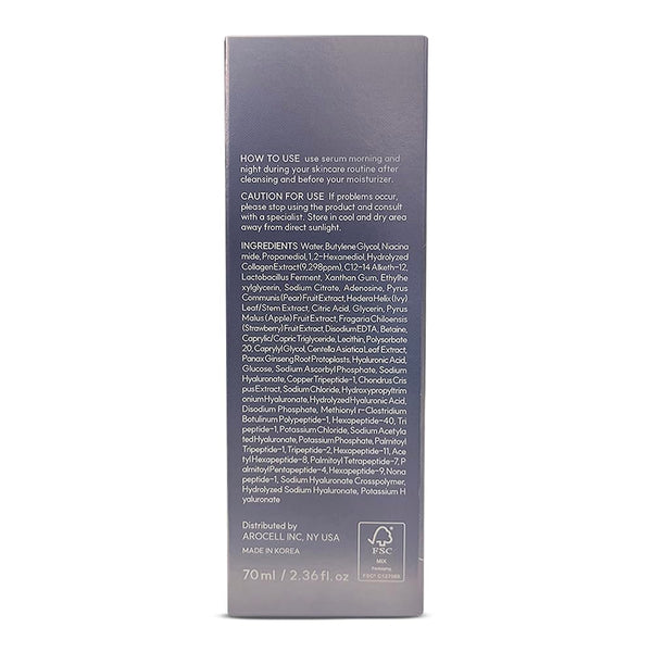 AROCELL Botulcare Synergy Bubble Serum Fast Absorption 70 ml/2.37 Fl Oz Elasticity Pore Minimizing Wrinkle Care Treatment Anti-Aging Facial Skin Korean Skincare