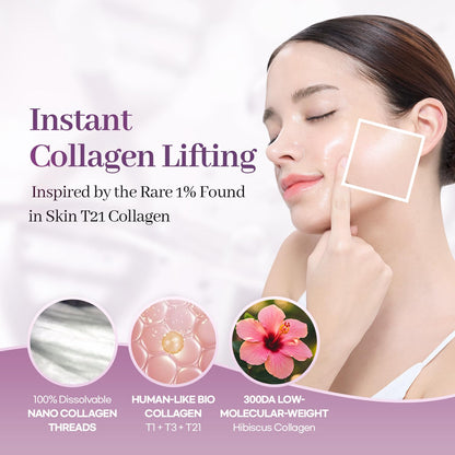 AROCELL Super Collagen Wrapping Facial Mask – Peel Off Face Mask Pack for Firmness and Elasticity Hydrating Exfoliating Skin Care