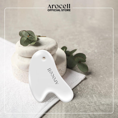 Gua Sha Facial Massage Tools Ceramic Guasha Reduce Puffiness Face Sculpting Massager for Skin Care