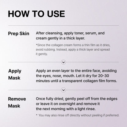 AROCELL Super Collagen Wrapping Facial Mask – Peel Off Face Mask Pack for Firmness and Elasticity Hydrating Exfoliating Skin Care